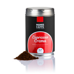 Mamis Espresso Crema 250g Dose Kaffee gemahlen