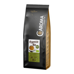 Caroma Espresso BIO 1kg Packung Kaffeebohnen