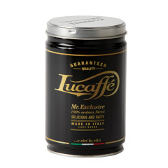 Lucaffe Mr. Exclusive 100% Arabica 250g Dose Kaffee gemahlen