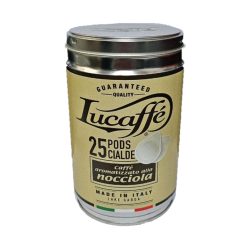 Lucaffe Nocciola 25 ESE-Pads in der Dose