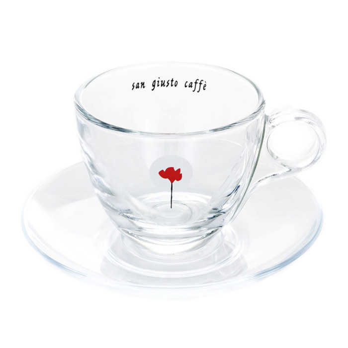 San Gisuto Glas Espressotasse