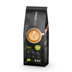 Caroma Espresso BIO 1kg Packung Kaffeebohnen