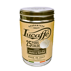 Lucaffe Nocciola 25 ESE-Pads in der Dose